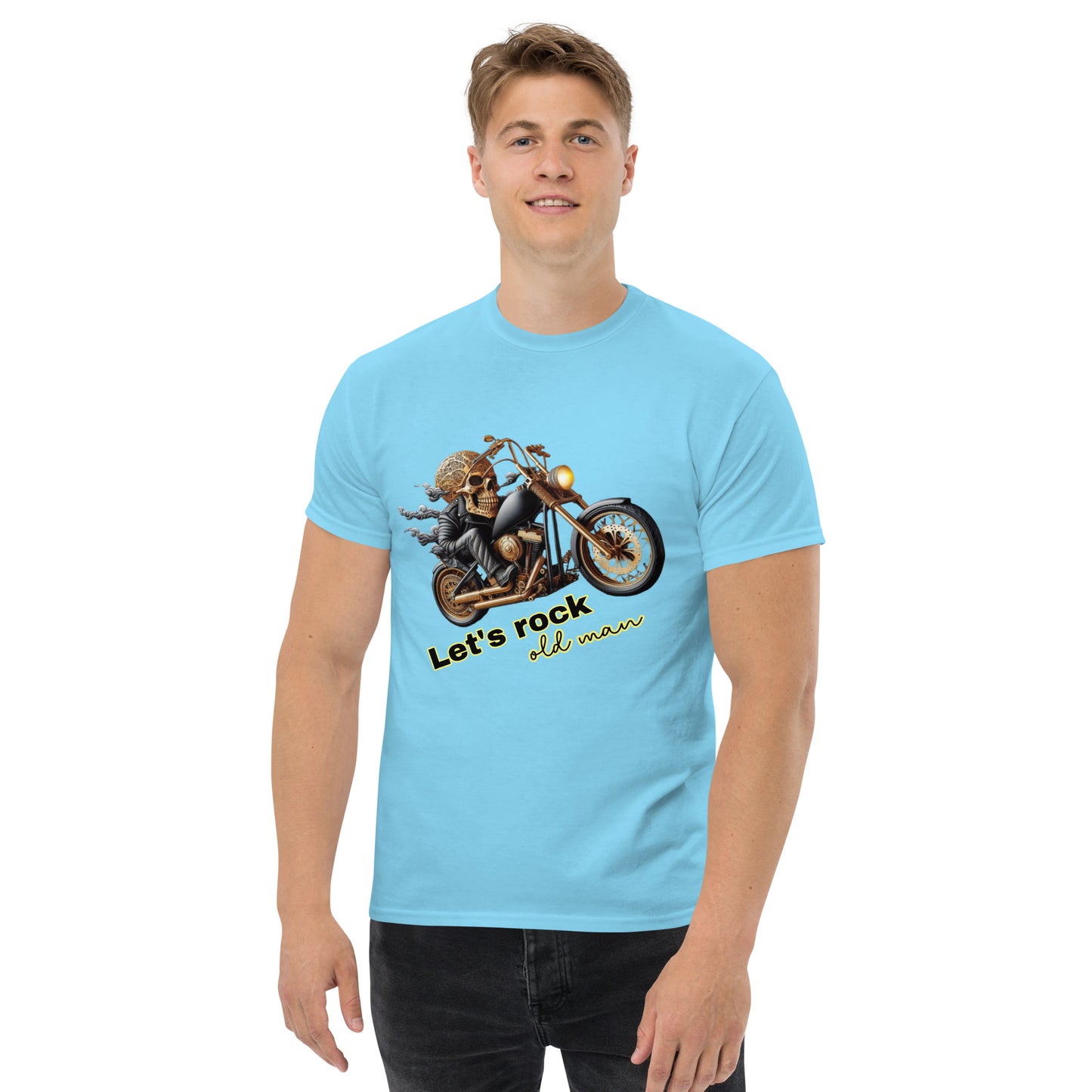 Unisex classic tee, Old Men, Motorad, Bike