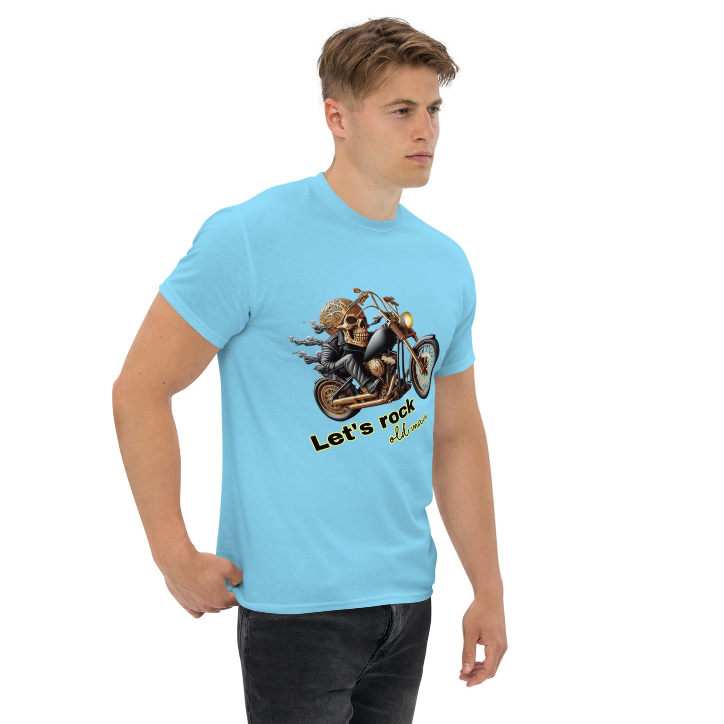 Unisex classic tee, Old Men, Motorad, Bike