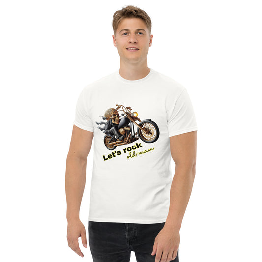 Unisex classic tee, Old Men, Motorad, Bike