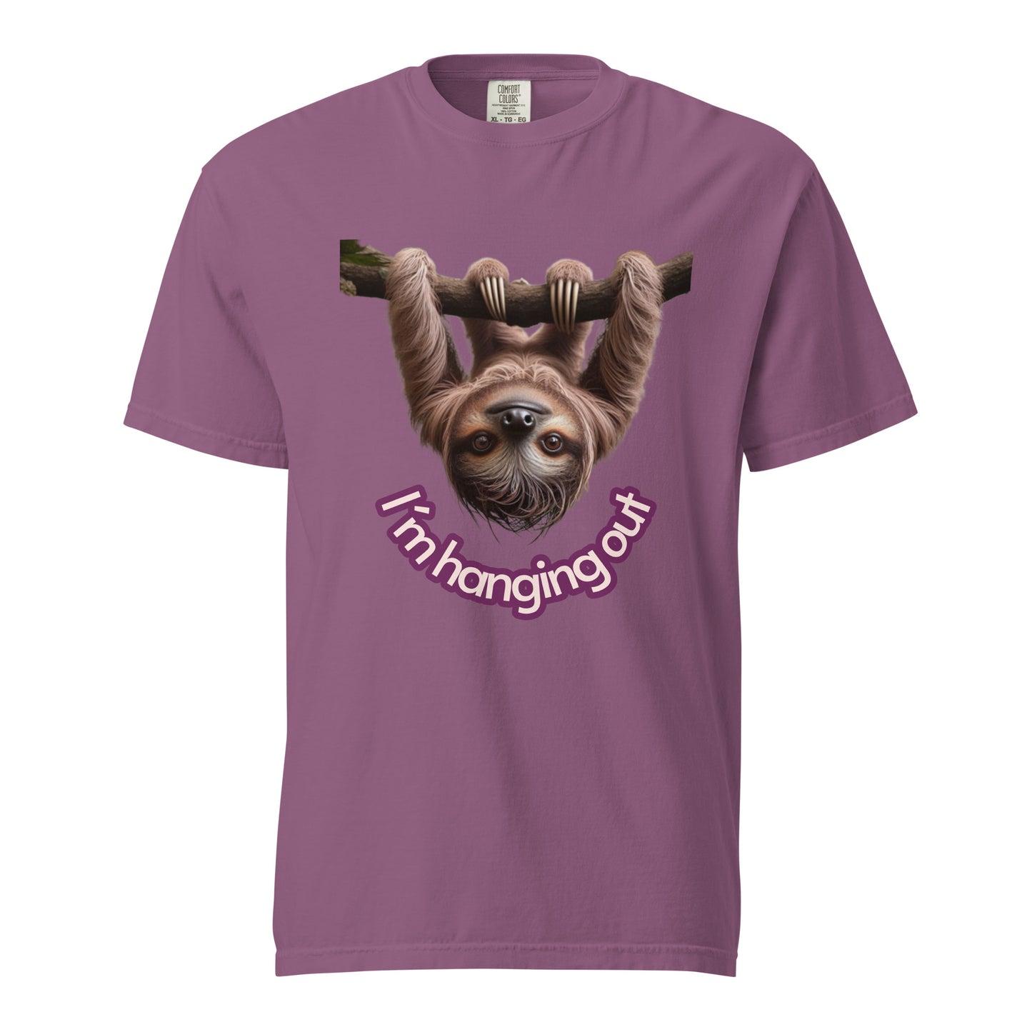 Unisex garment-dyed heavyweight t-shirt