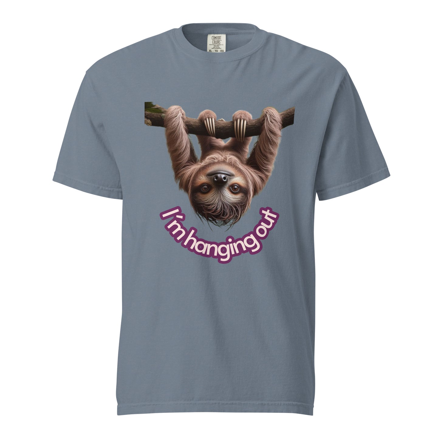Unisex garment-dyed heavyweight t-shirt
