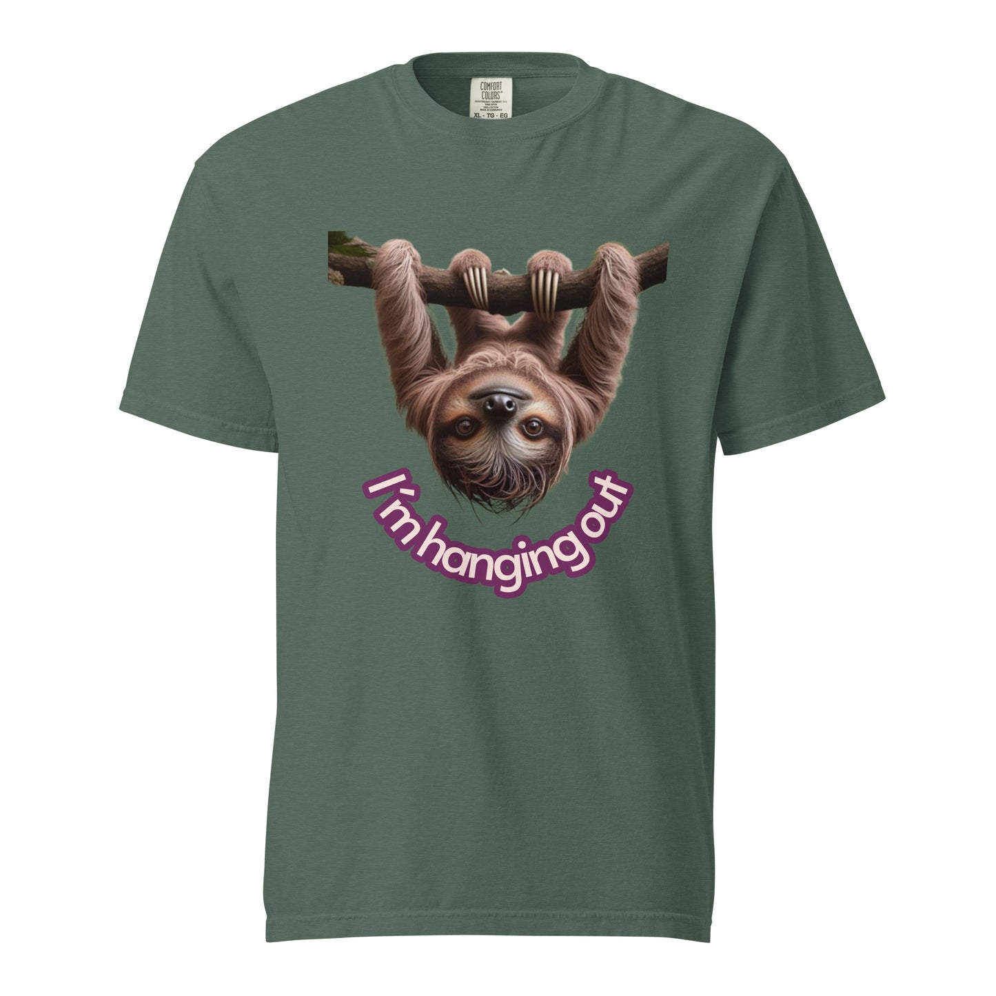 Unisex garment-dyed heavyweight t-shirt