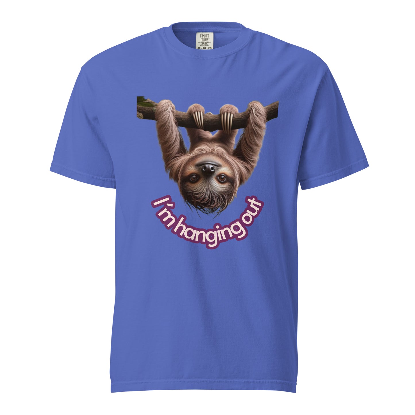 Unisex garment-dyed heavyweight t-shirt