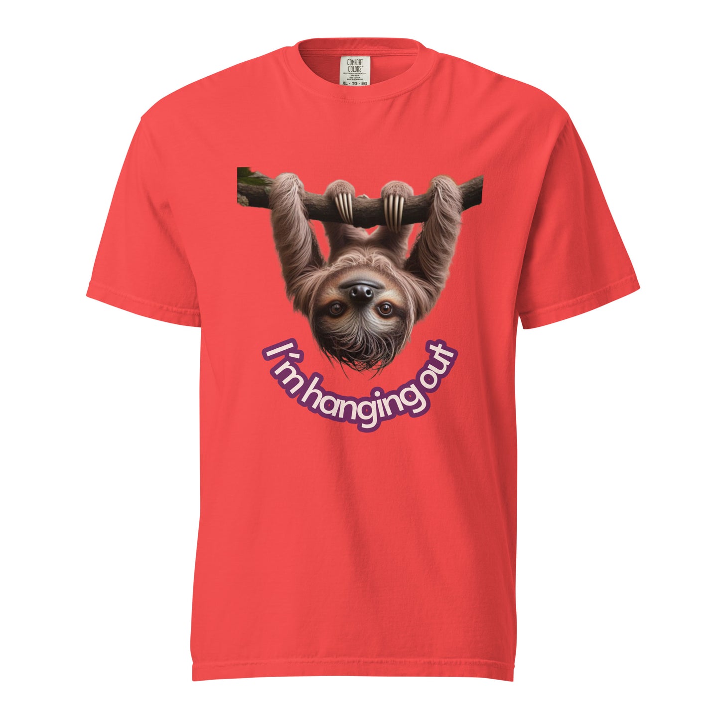 Unisex garment-dyed heavyweight t-shirt