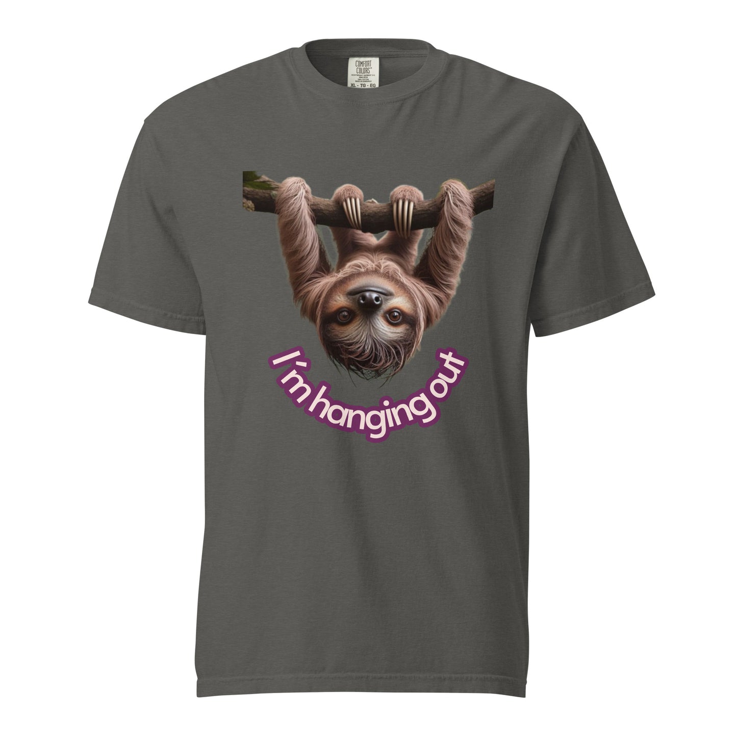 Unisex garment-dyed heavyweight t-shirt