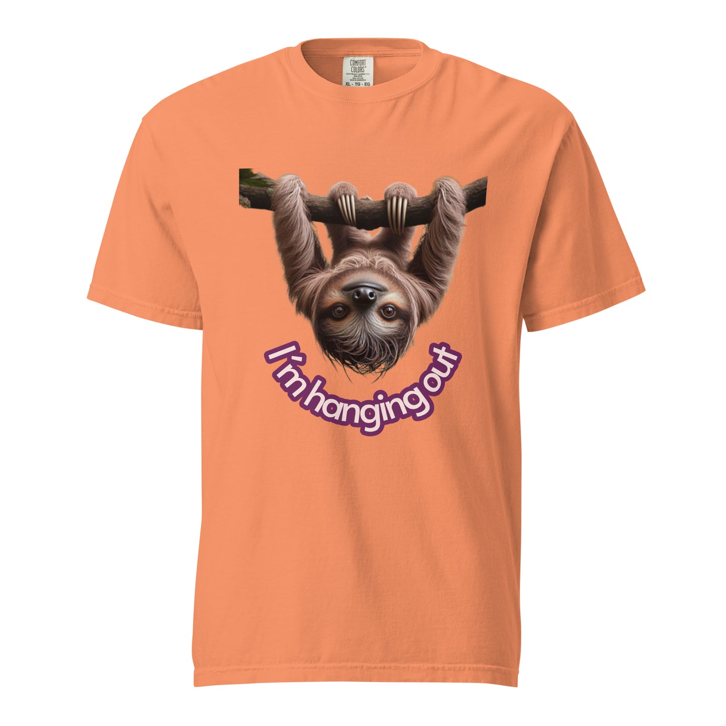 Unisex garment-dyed heavyweight t-shirt