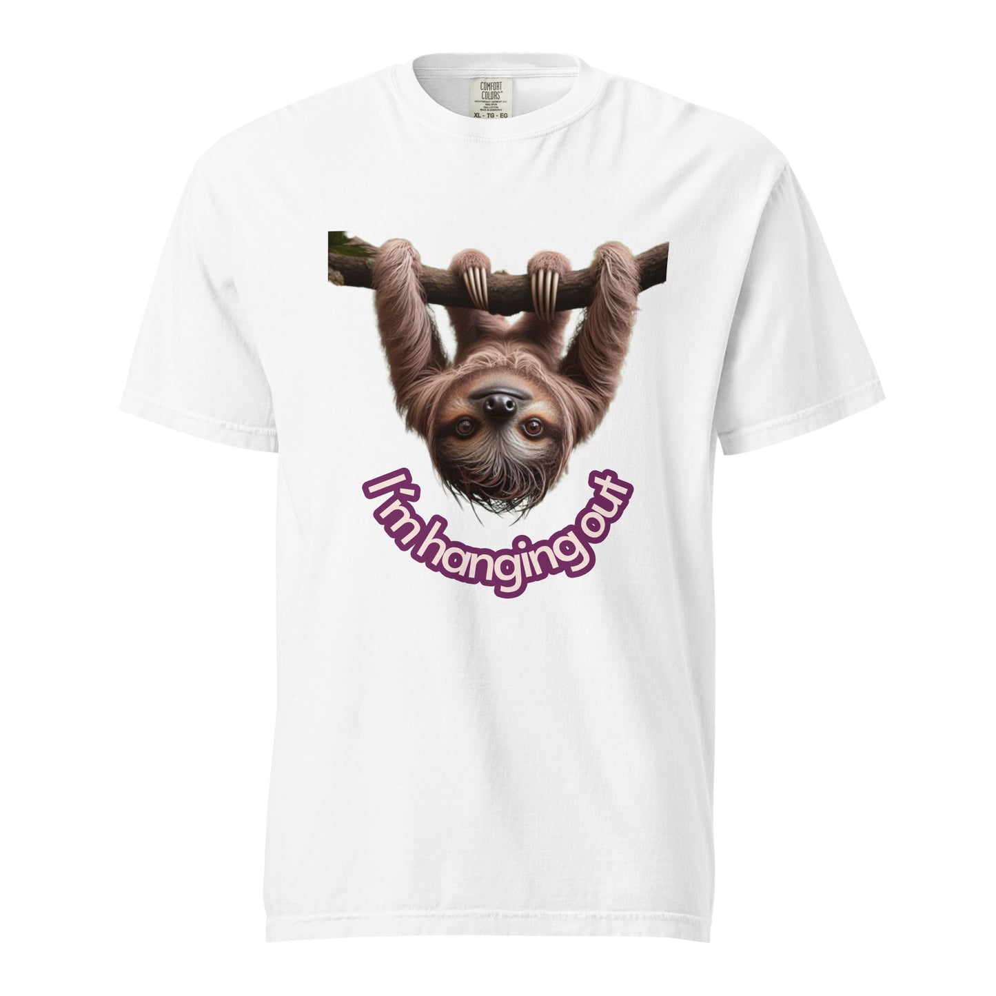 Unisex garment-dyed heavyweight t-shirt