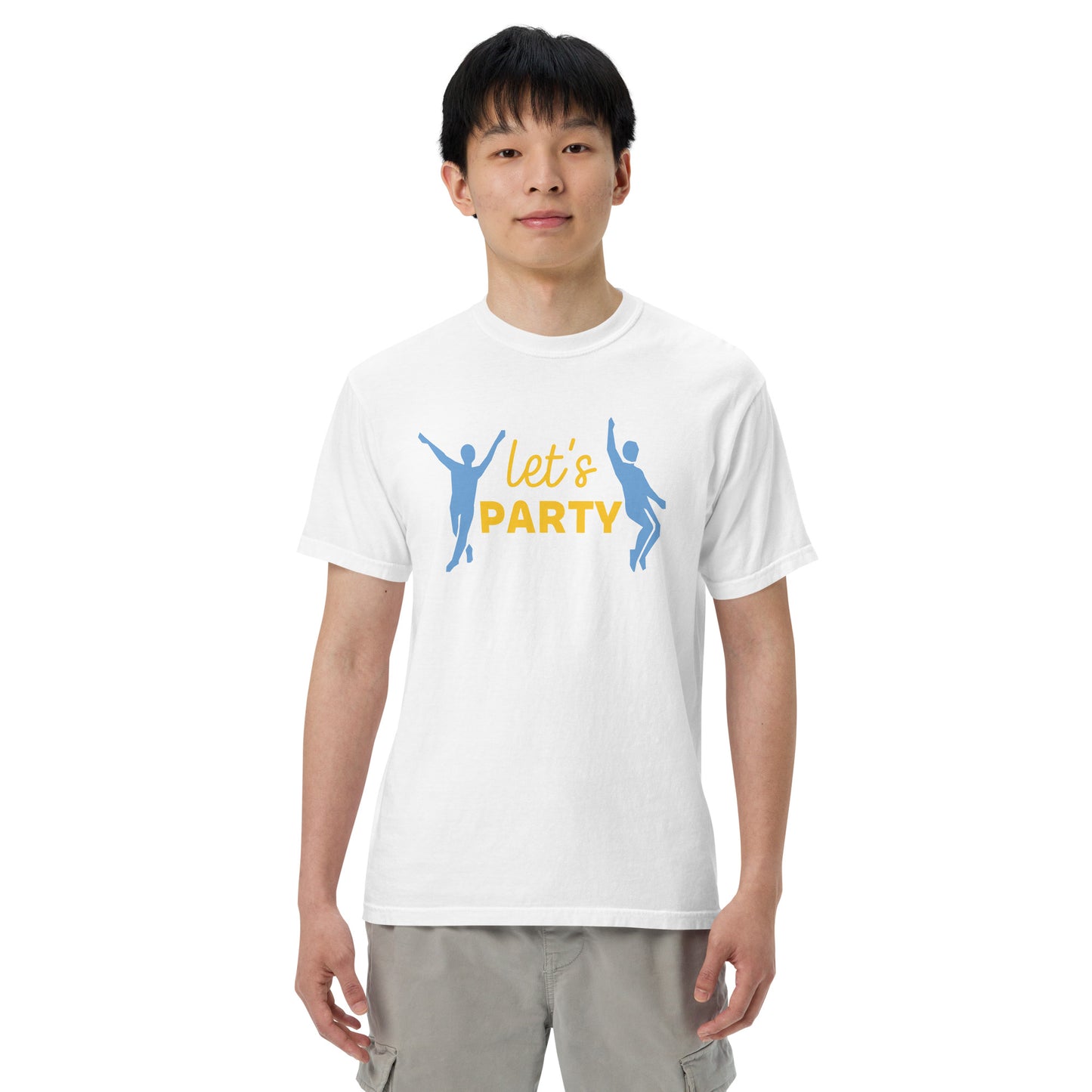 Unisex garment-dyed heavyweight t-shirt