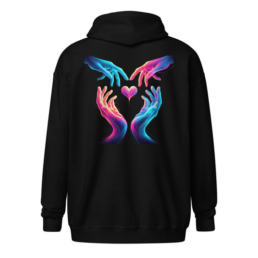 Unisex heavy blend zip hoodie