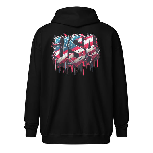 Unisex heavy blend zip hoodie