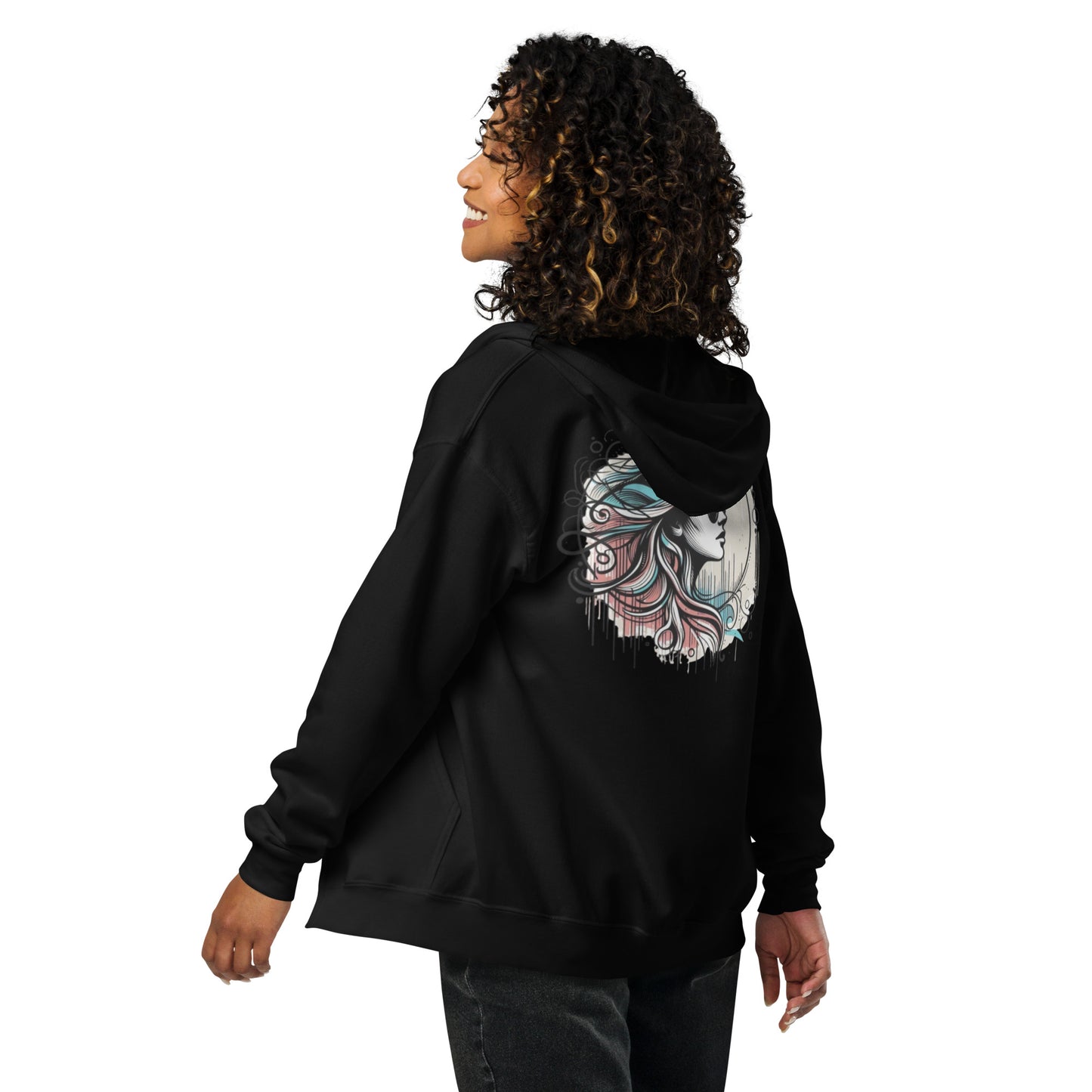 Unisex heavy blend zip hoodie