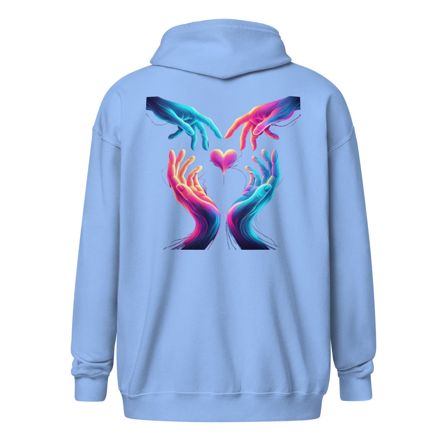 Unisex heavy blend zip hoodie