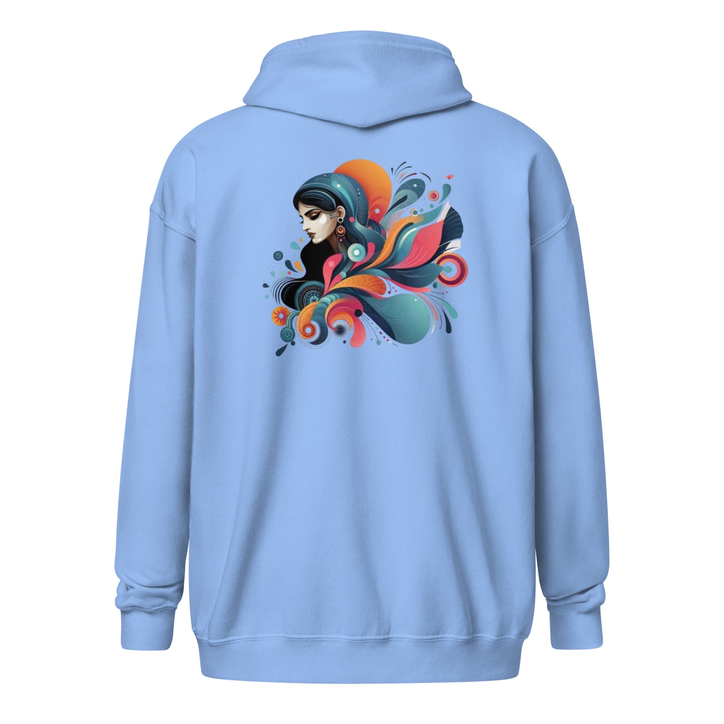 Unisex heavy blend zip hoodie