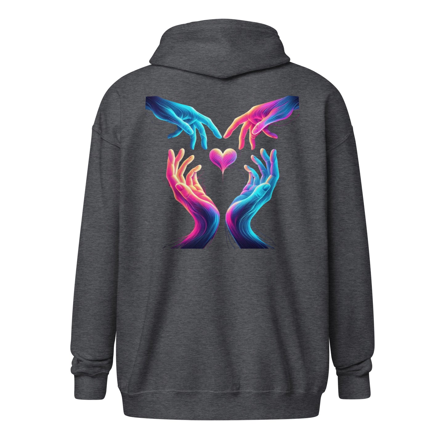 Unisex heavy blend zip hoodie