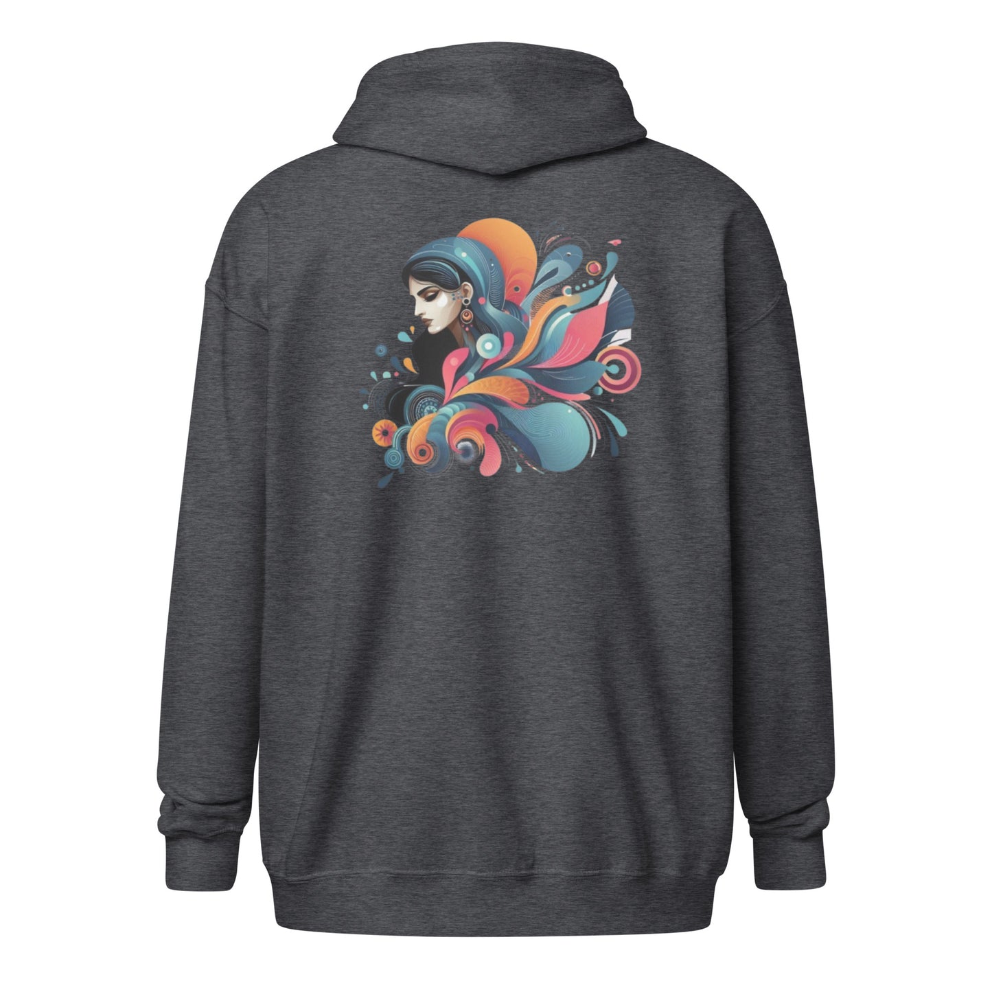 Unisex heavy blend zip hoodie