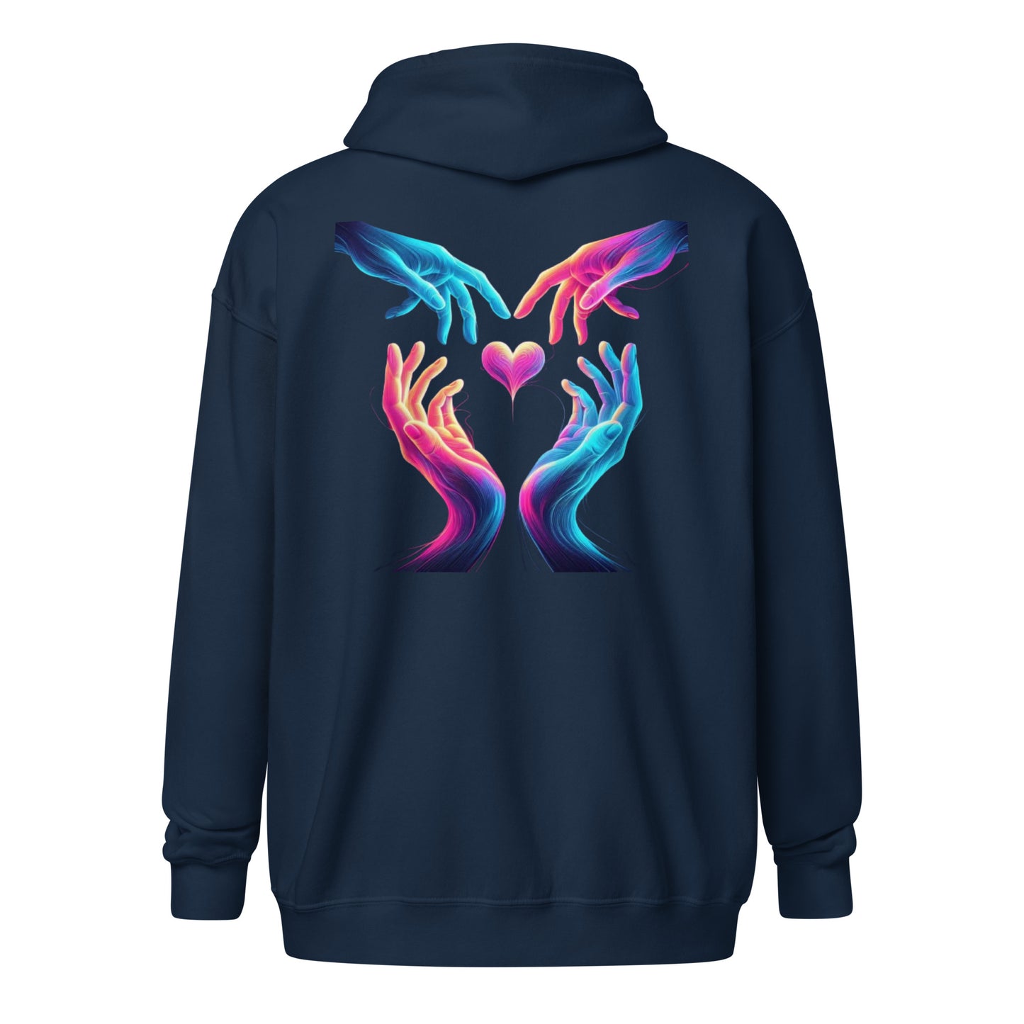 Unisex heavy blend zip hoodie