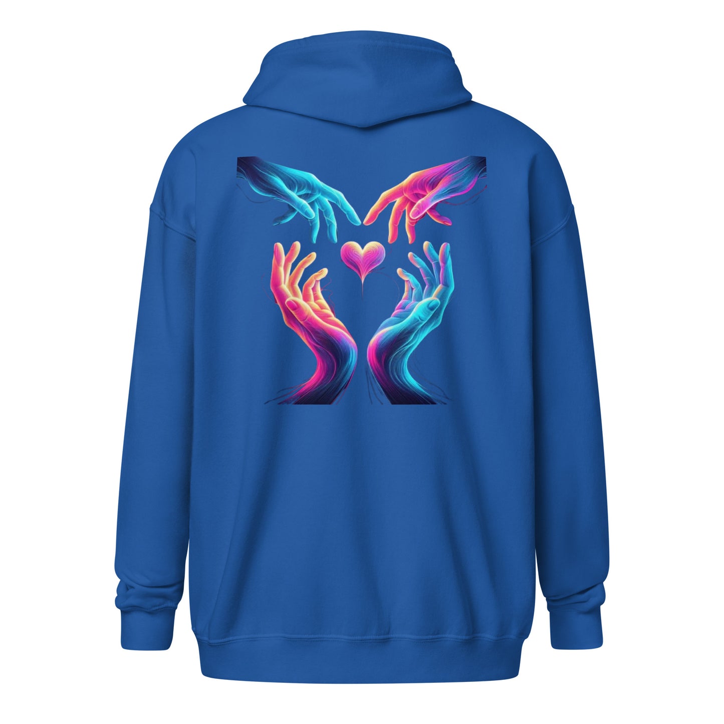 Unisex heavy blend zip hoodie