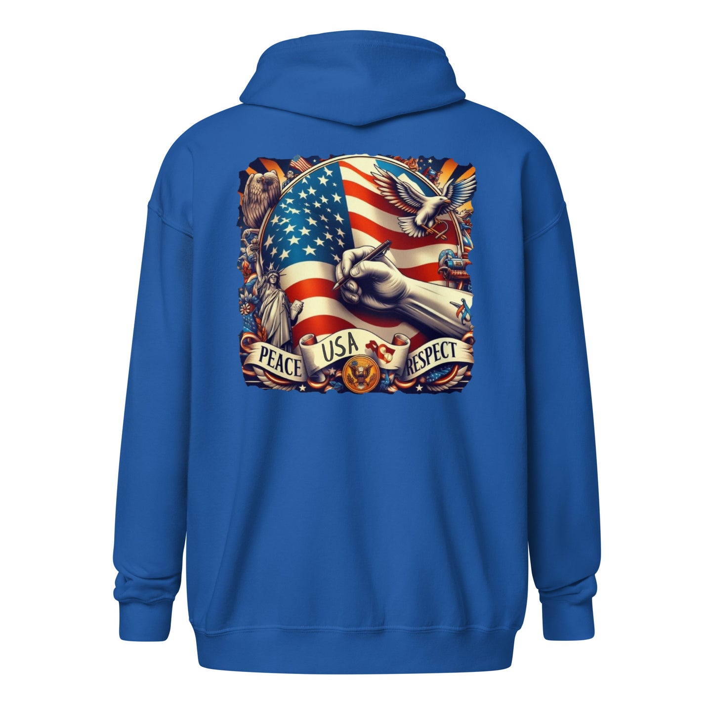 Unisex heavy blend zip hoodie