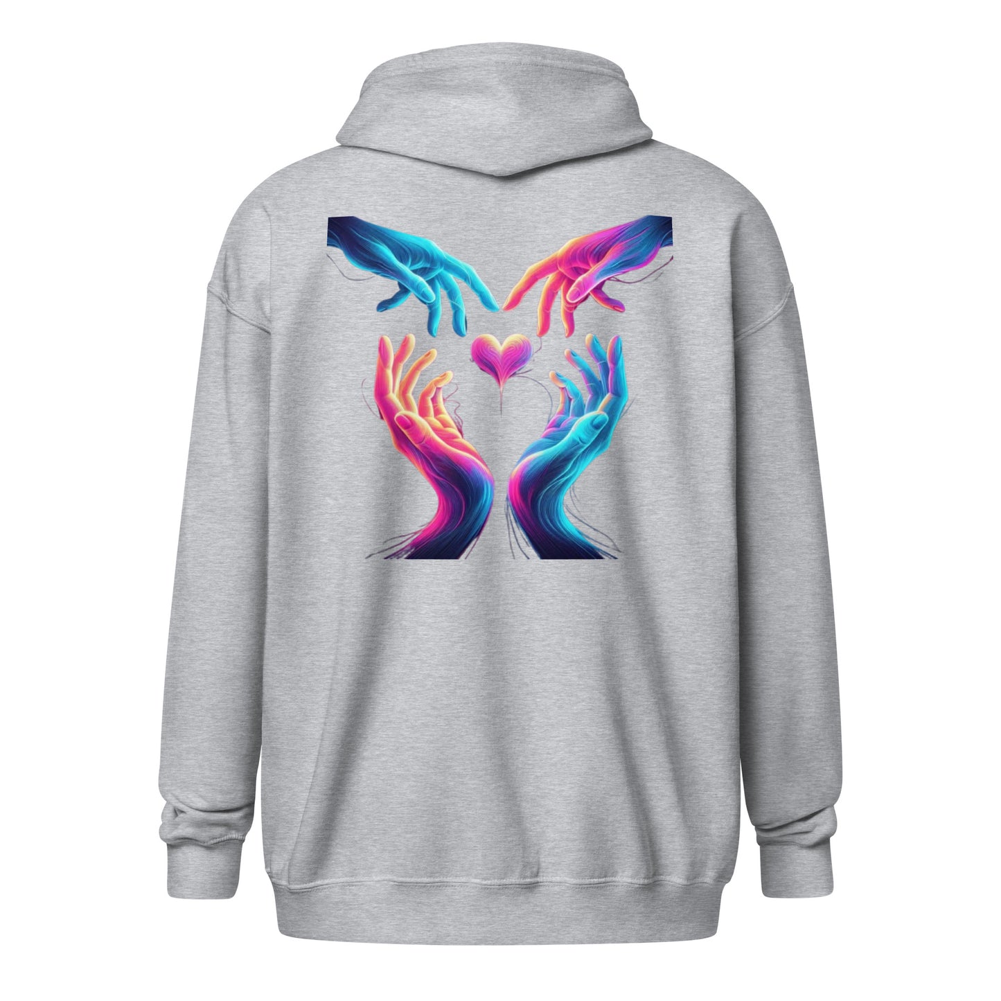 Unisex heavy blend zip hoodie