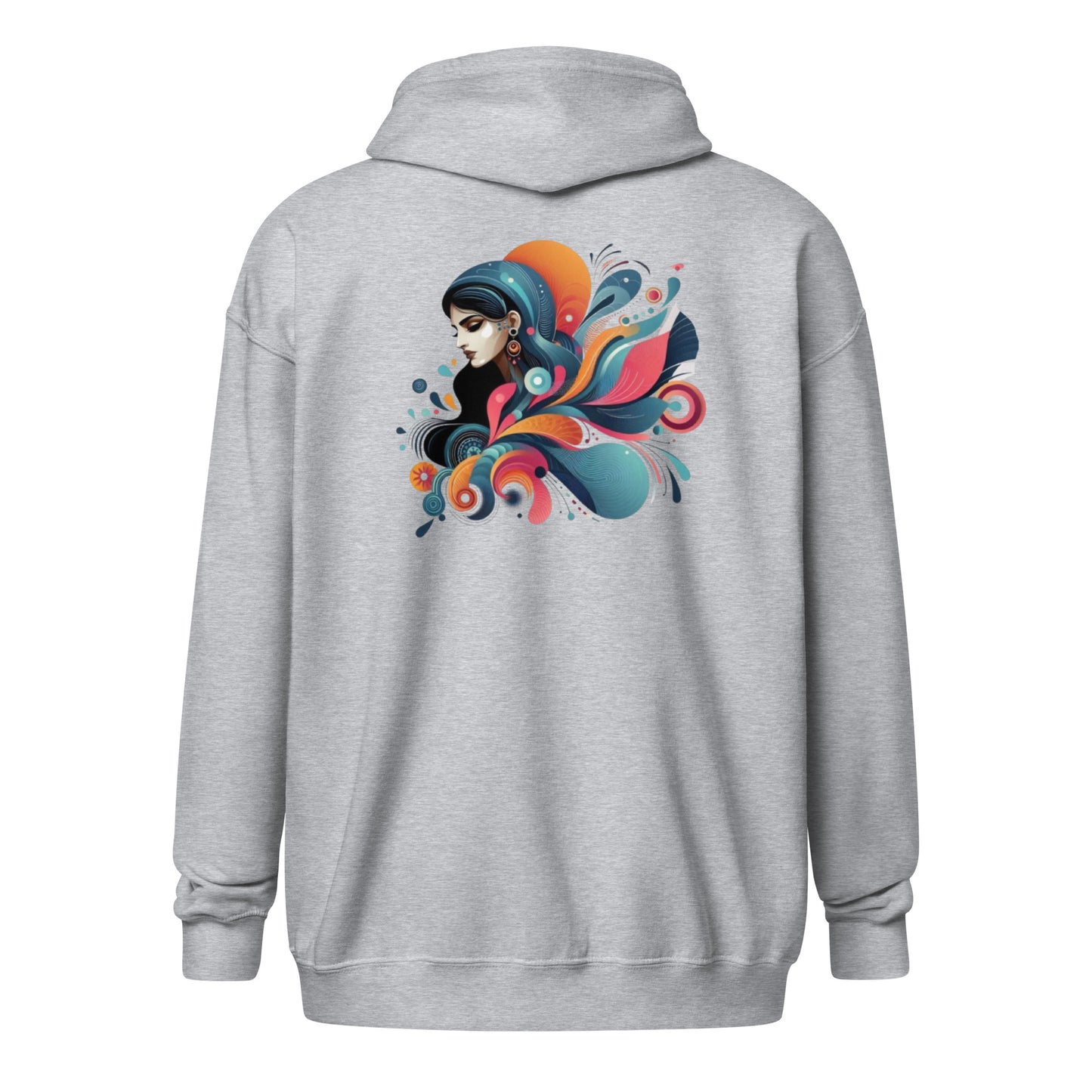 Unisex heavy blend zip hoodie