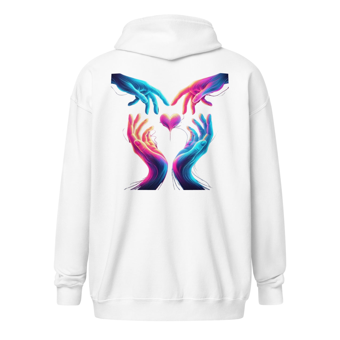 Unisex heavy blend zip hoodie