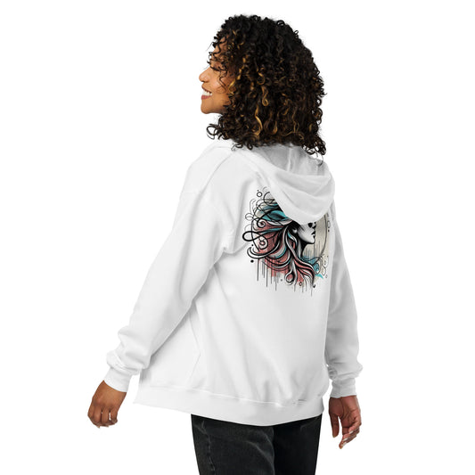 Unisex heavy blend zip hoodie