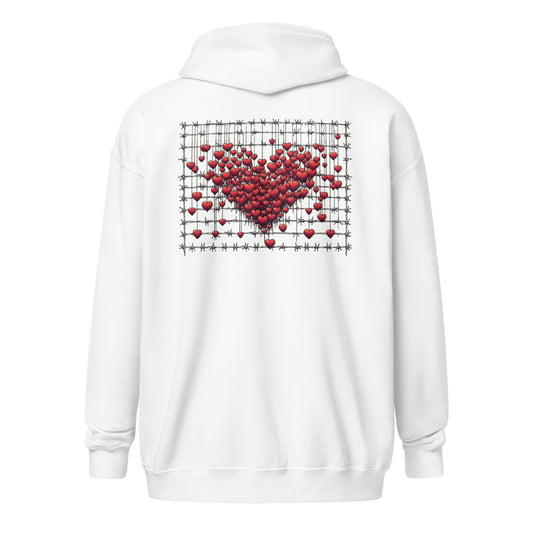 Unisex heavy blend zip hoodie