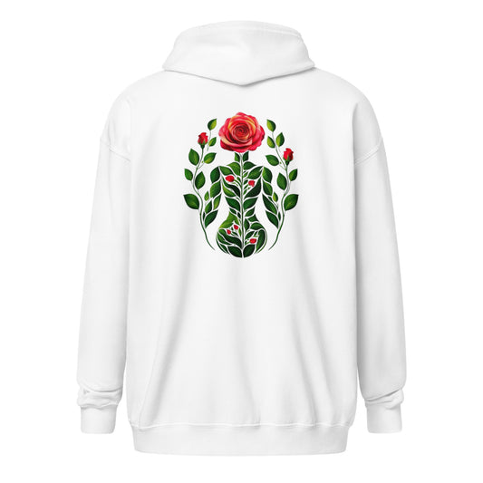 Unisex heavy blend zip hoodie