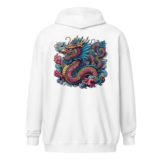 Unisex heavy blend zip hoodie