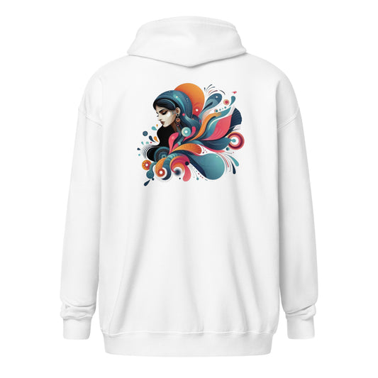 Unisex heavy blend zip hoodie