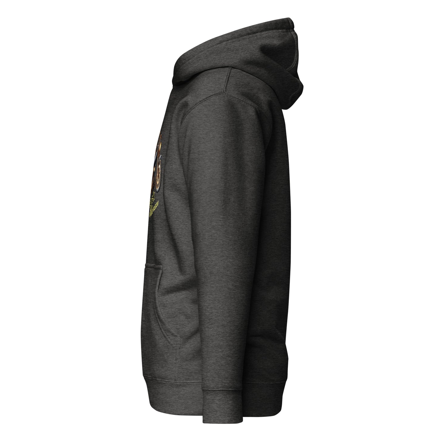 Unisex Hoodie, Old Man, Bike