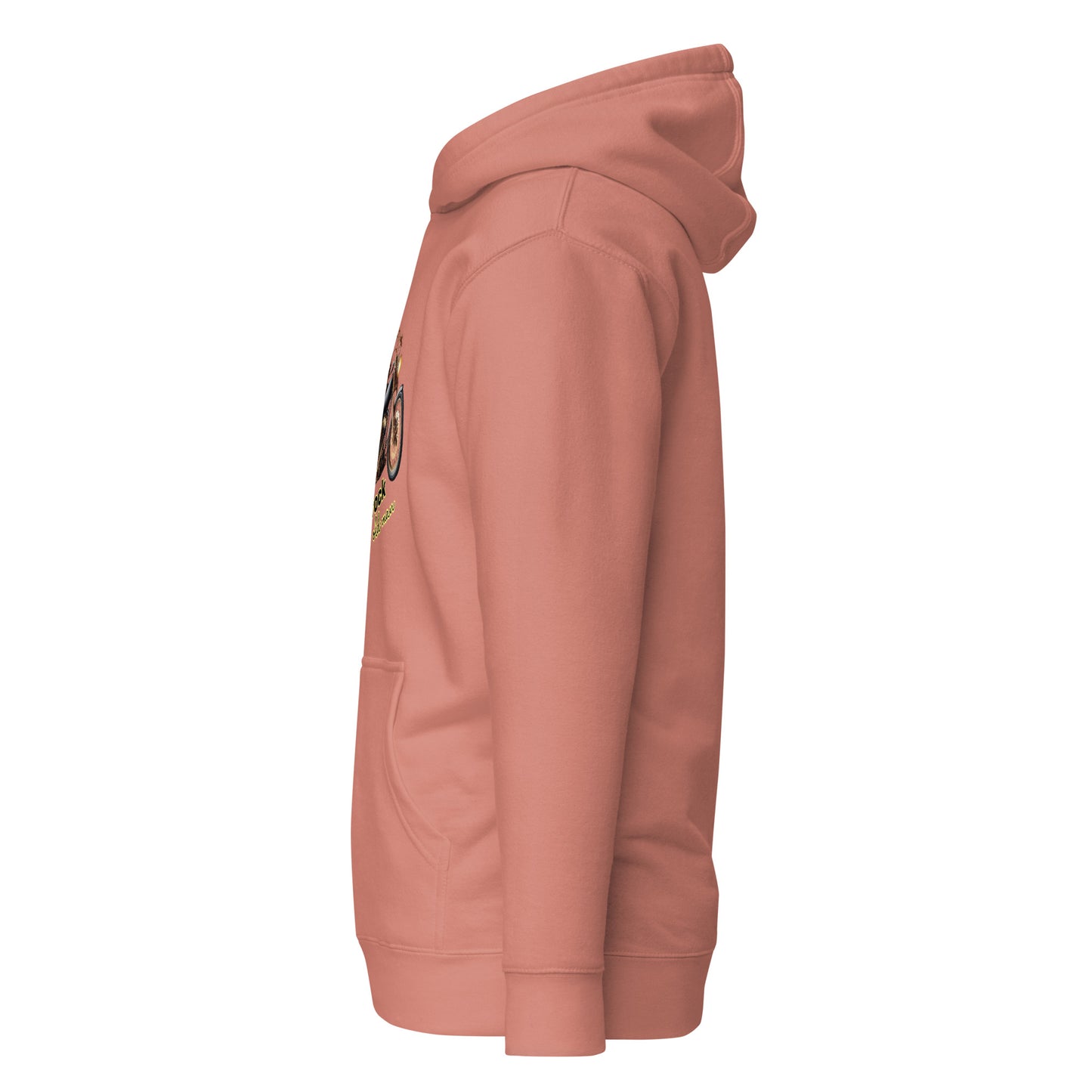 Unisex Hoodie, Old Man, Bike