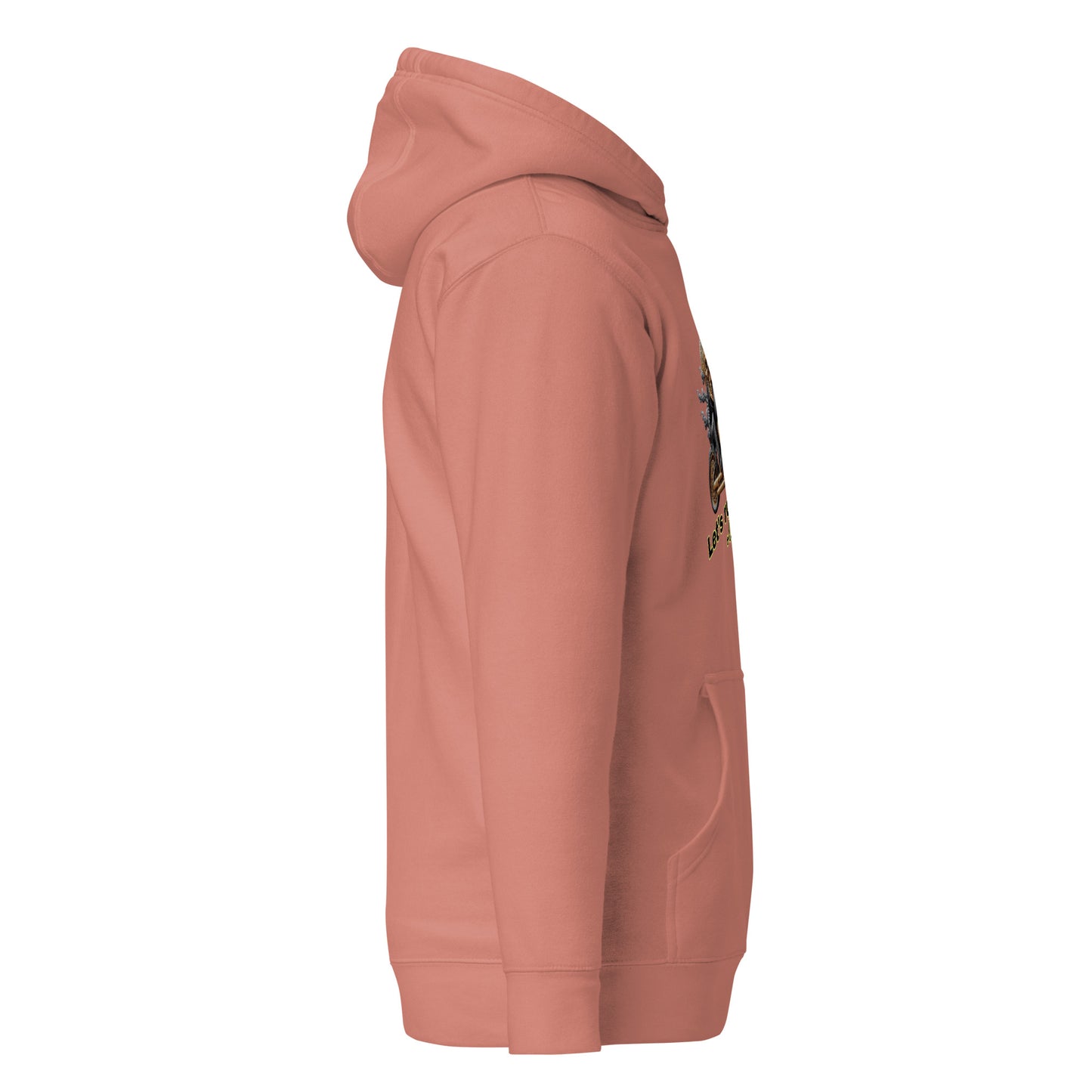 Unisex Hoodie, Old Man, Bike