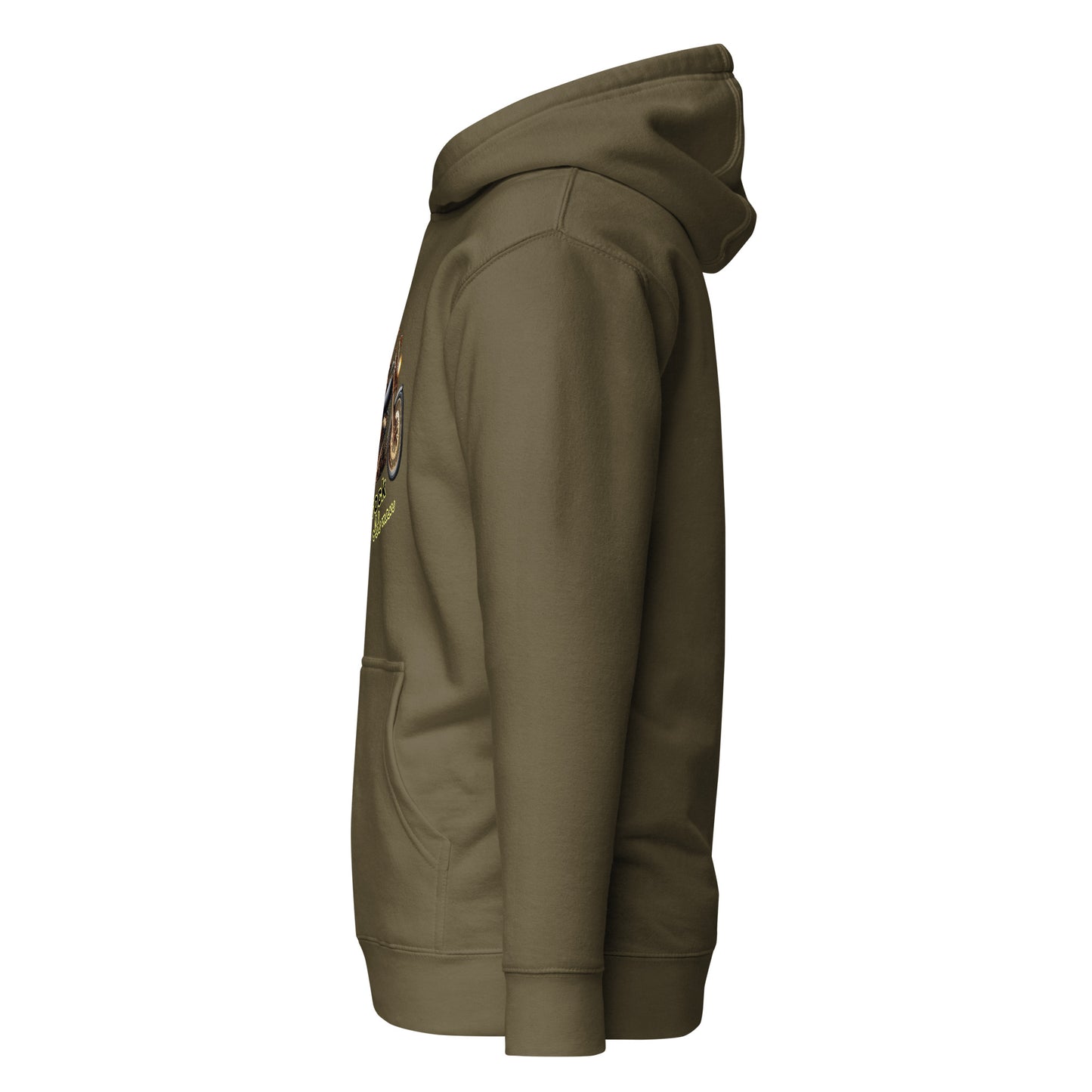 Unisex Hoodie, Old Man, Bike