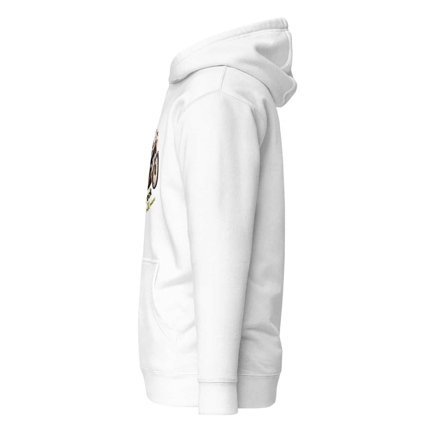 Unisex Hoodie, Old Man, Bike