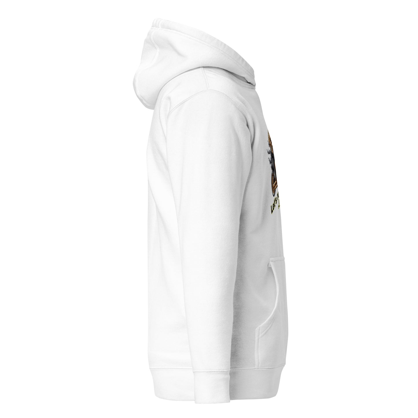Unisex Hoodie, Old Man, Bike