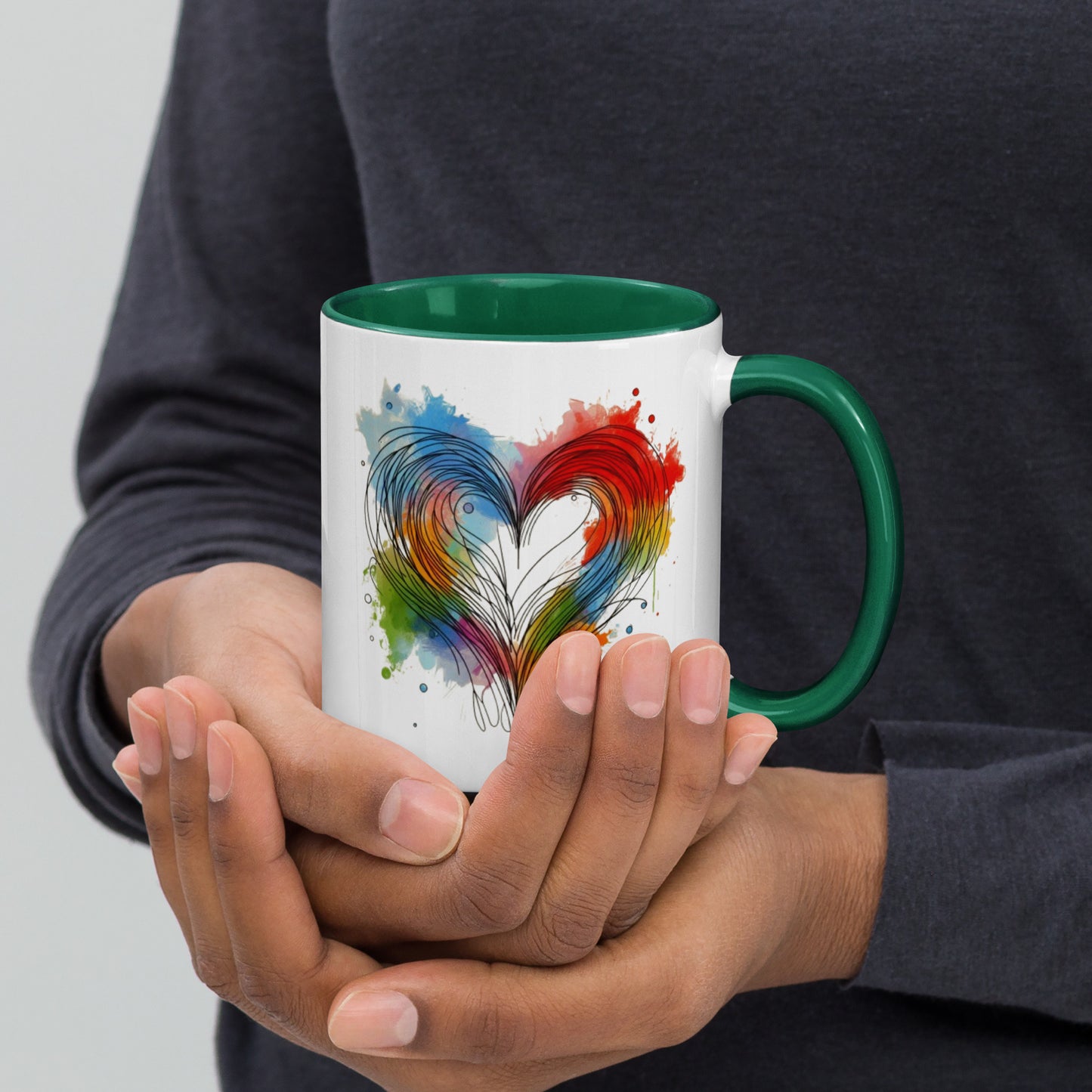 Mug with Color Inside