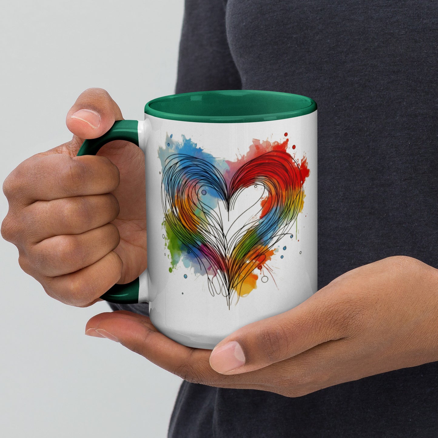 Mug with Color Inside