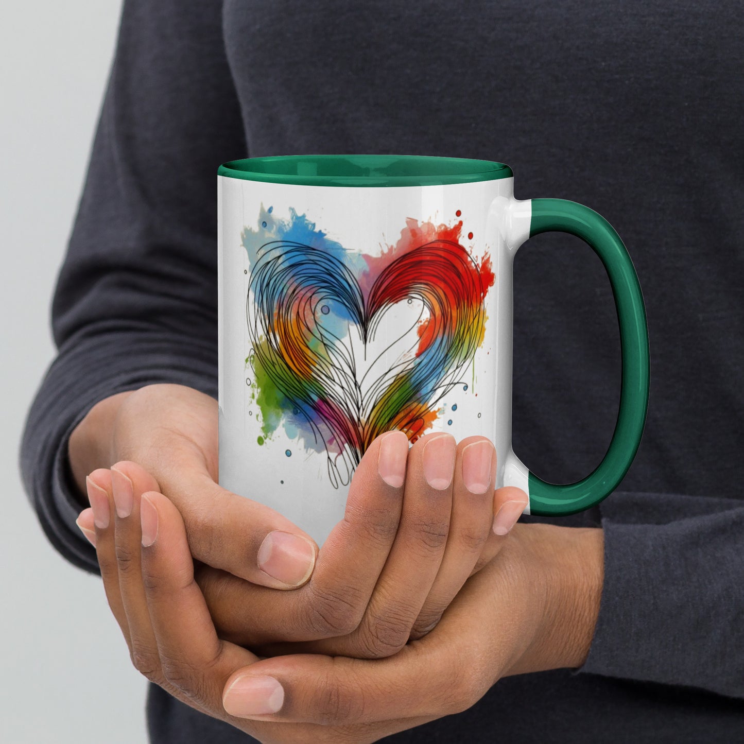 Mug with Color Inside