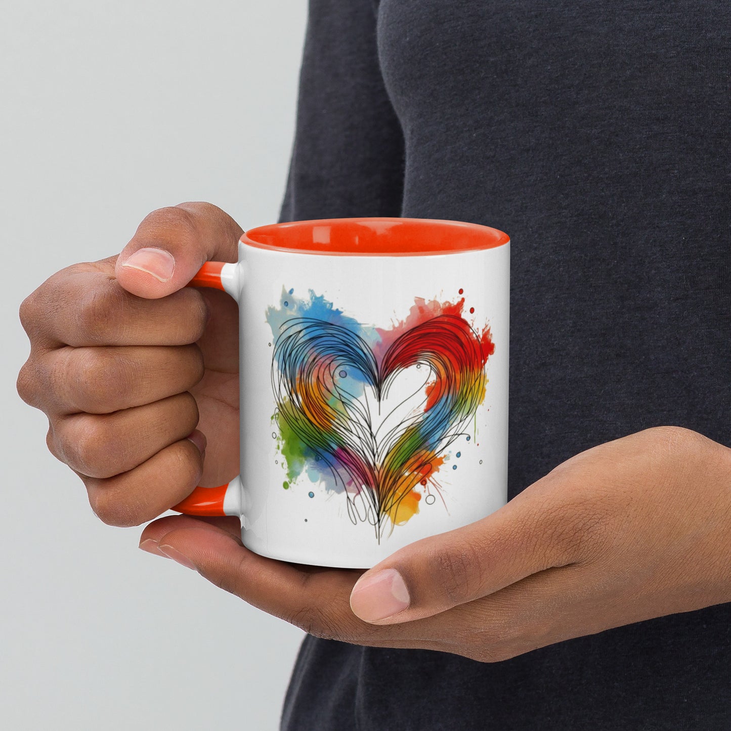 Mug with Color Inside