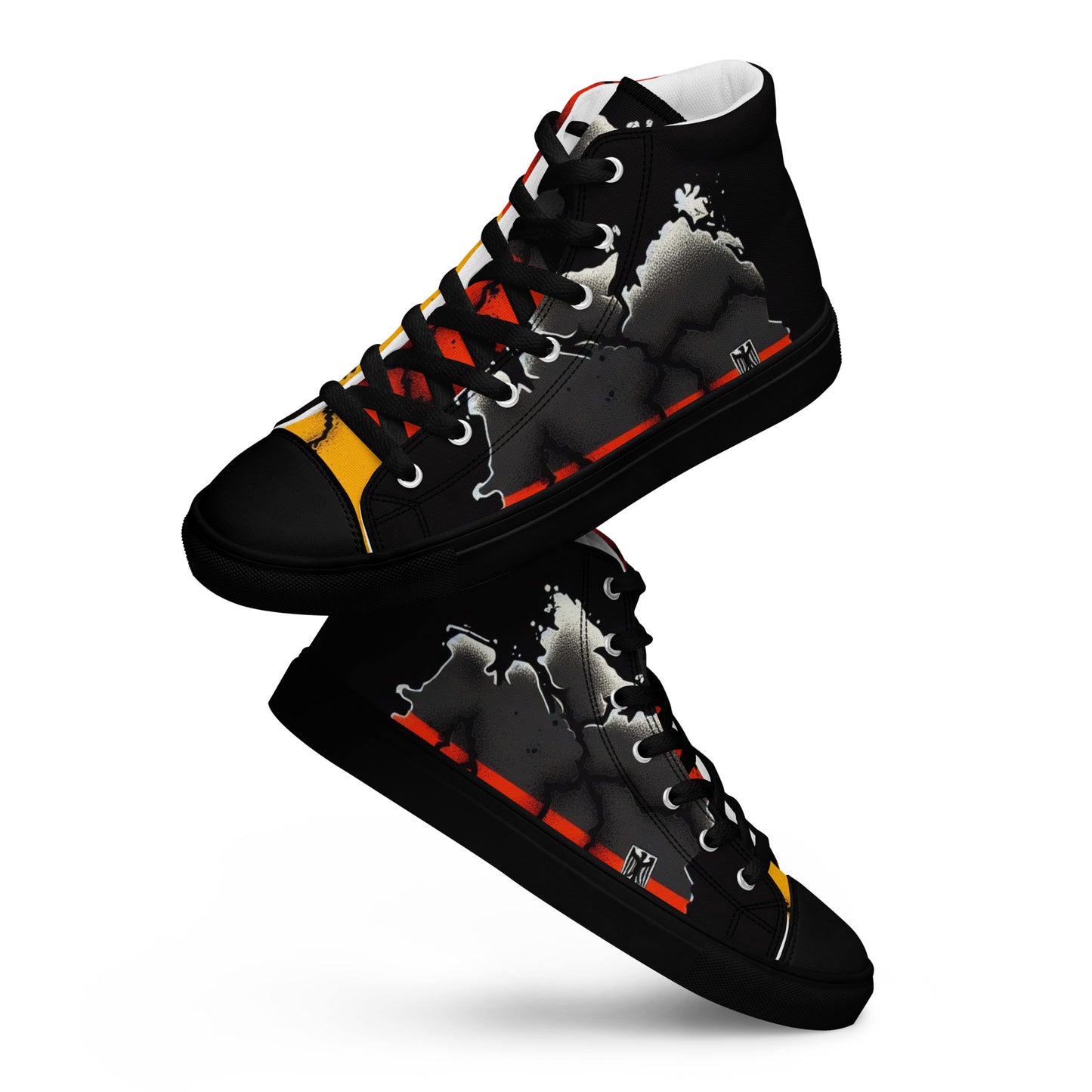 Women’s high top canvas shoes