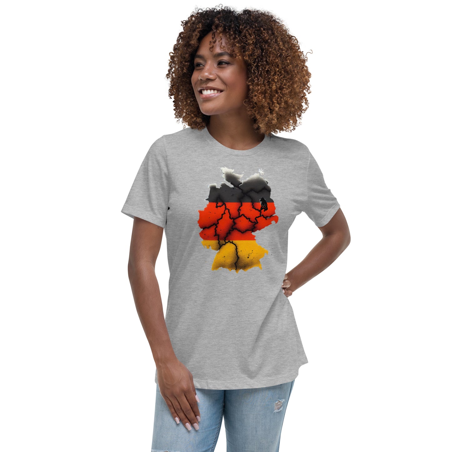 Lockeres Damen-T-Shirt