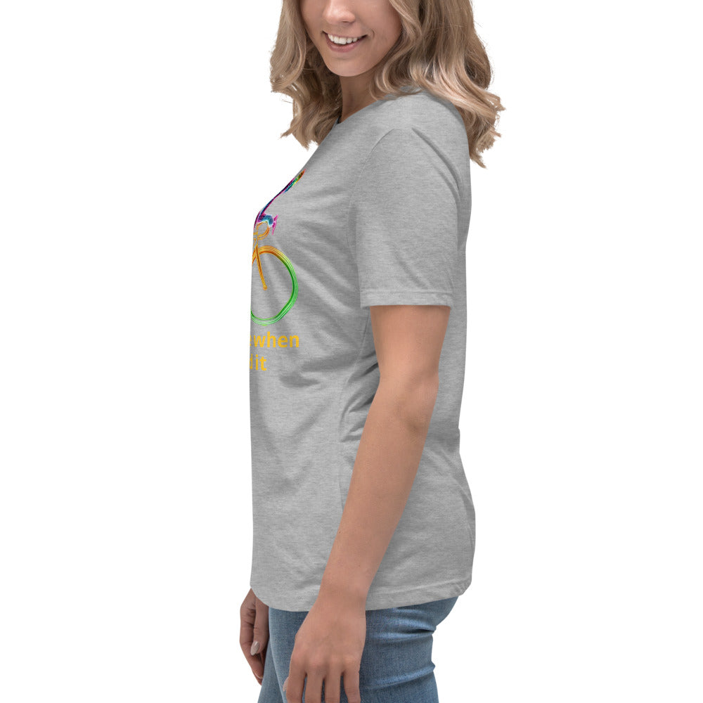 Lockeres Damen-T-Shirt