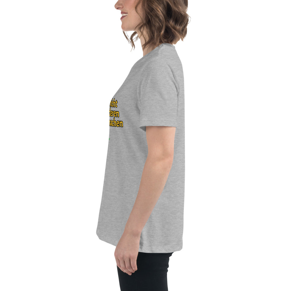 Women's Relaxed T-Shirt, Leben