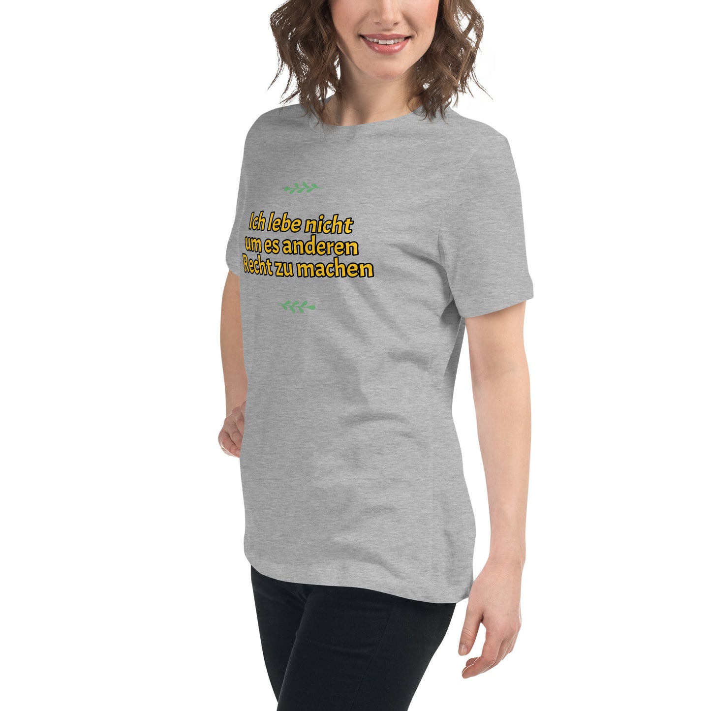 Women's Relaxed T-Shirt, Leben