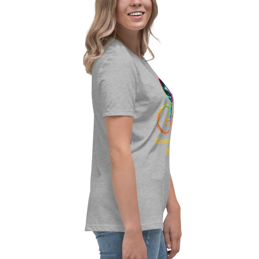 Lockeres Damen-T-Shirt