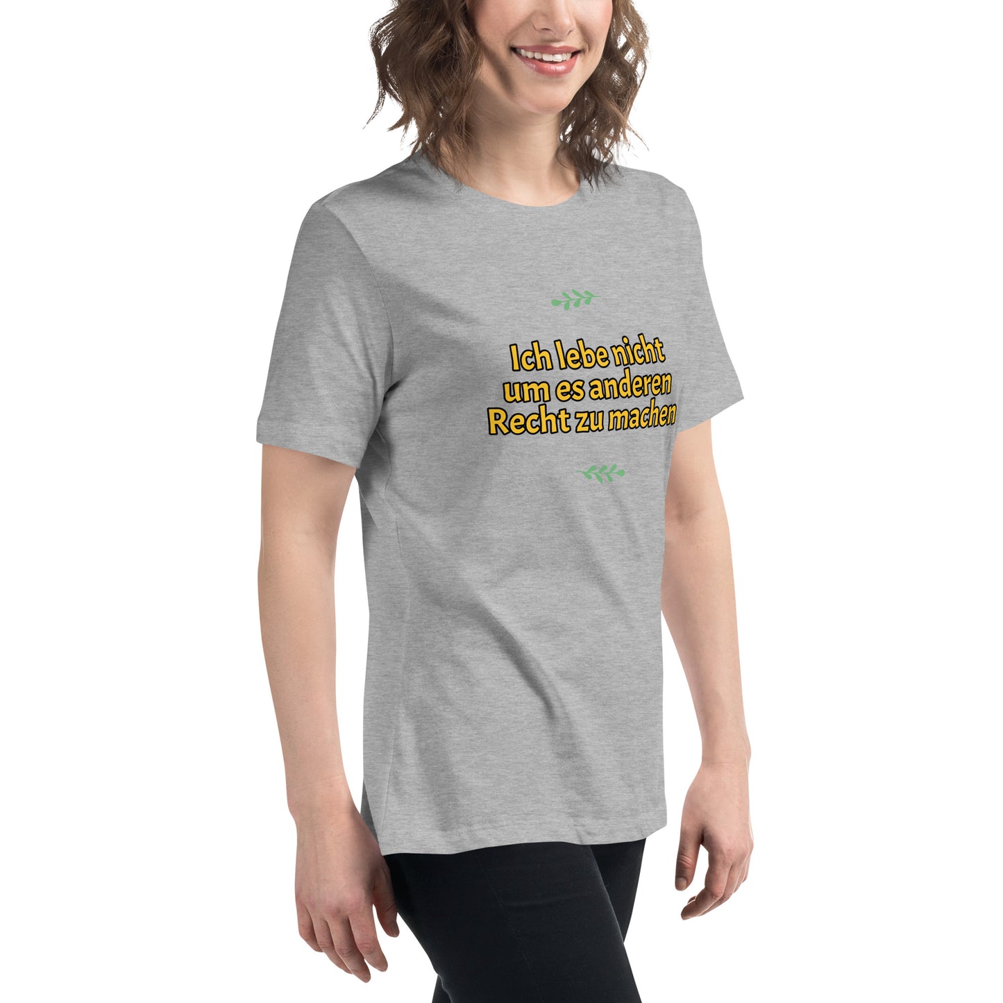 Women's Relaxed T-Shirt, Leben