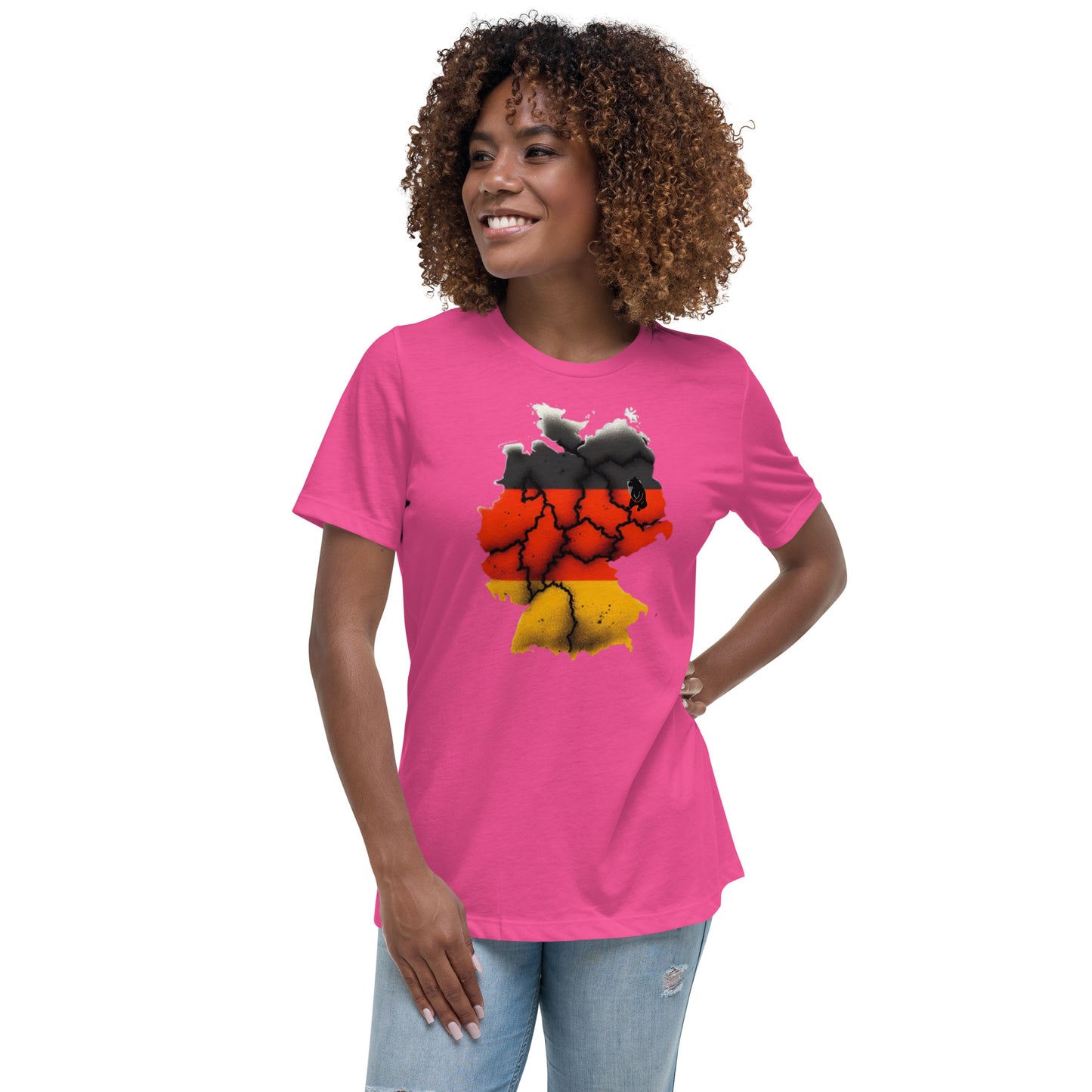 Lockeres Damen-T-Shirt