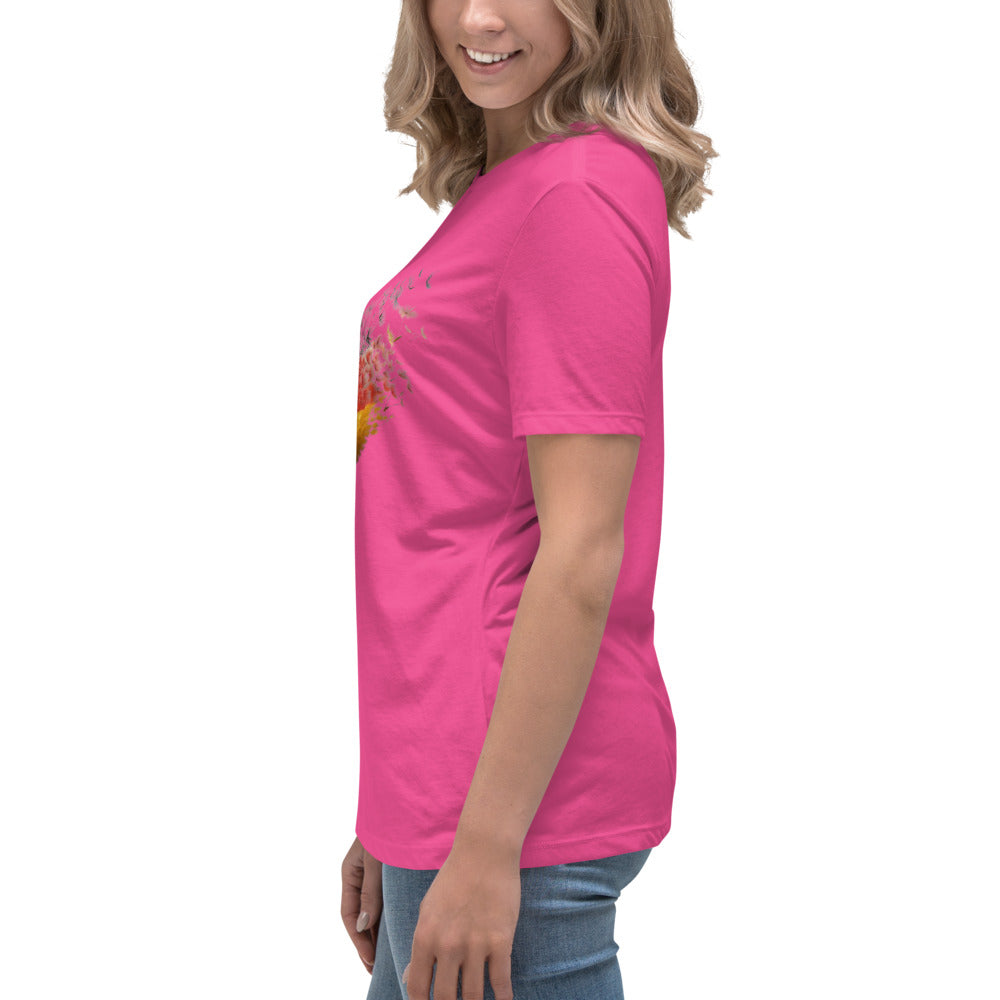 Lockeres Damen-T-Shirt mit Motiv BRD