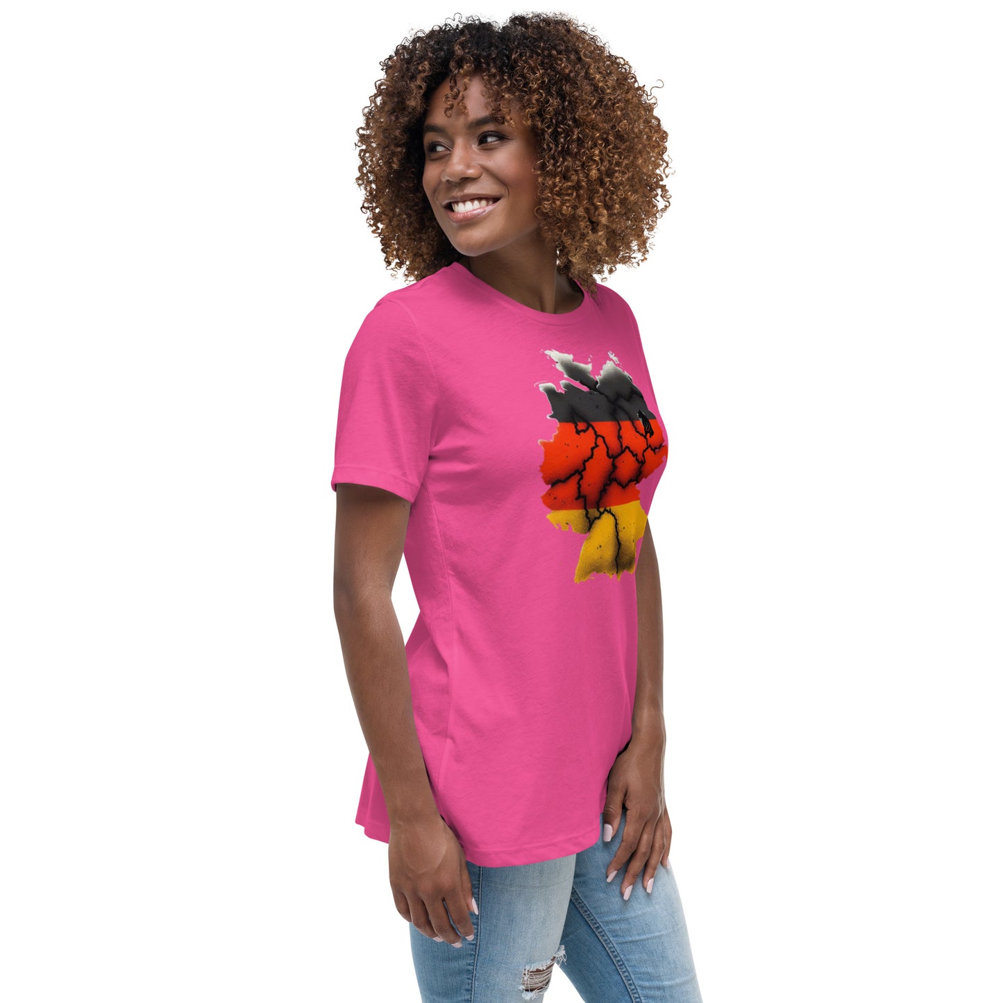 Lockeres Damen-T-Shirt